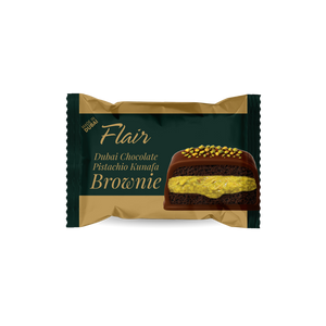Flair Dubai Chocolate Pistachio Kunafa Brownie - 50gm