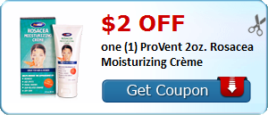 $2.00 off one (1) ProVent 2oz. Rosacea Moisturizing Crème