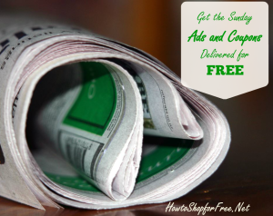 Get the Sunday Sale Ads and Coupons Delivered for FREE