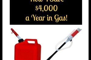 I SAVE $4,000 a Year in Gas!  ~ Here’s How!