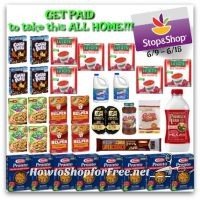 Get Paid to take 37 Items home from Stop & Shop – FREE ALERT!!!! 6/9 – 6/15