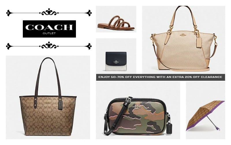 Coach Outlet Sale! ~ Save 50%-70% off everything + an EXTRA 20% off Clearance!! | How to Shop ...
