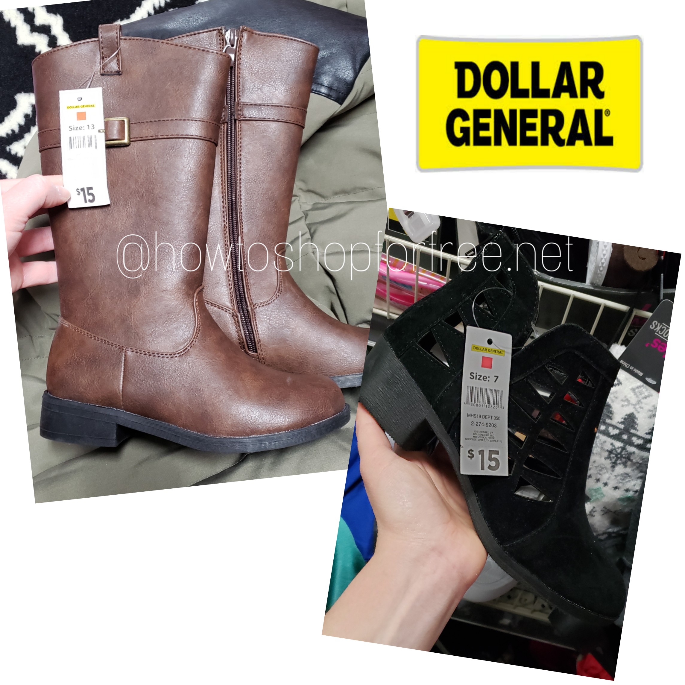 shoes at dollar general