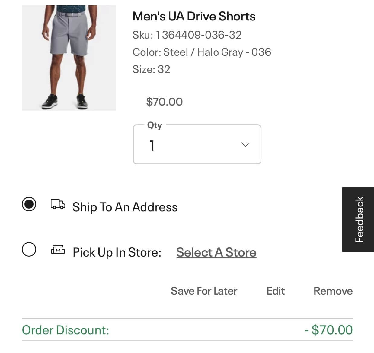 RUN! GLITCH! FREE Under Armour Shorts Just Pay Shipping!