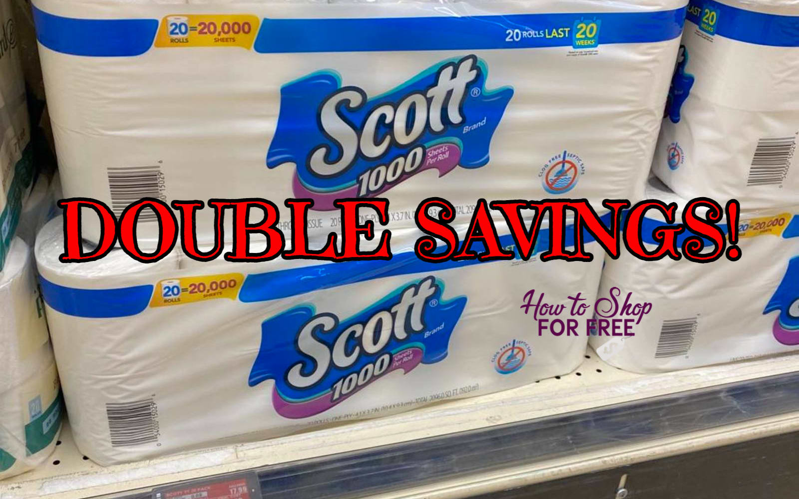 Scott Bath Tissue DEAL! 10/15-10/21 | How to Shop For Free
